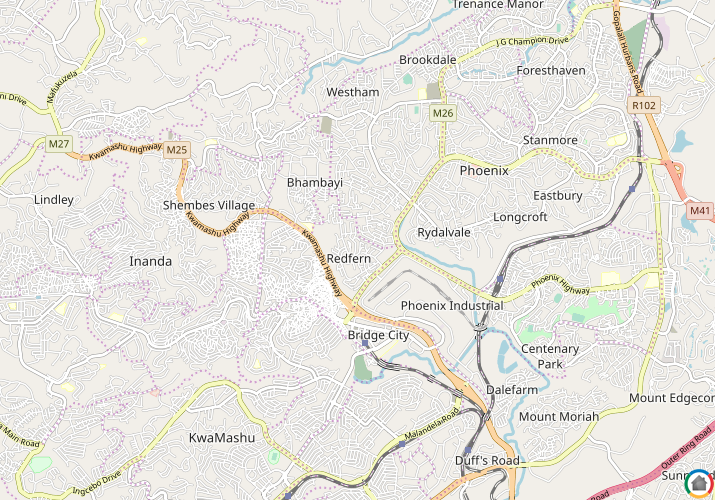 Map location of Redfern